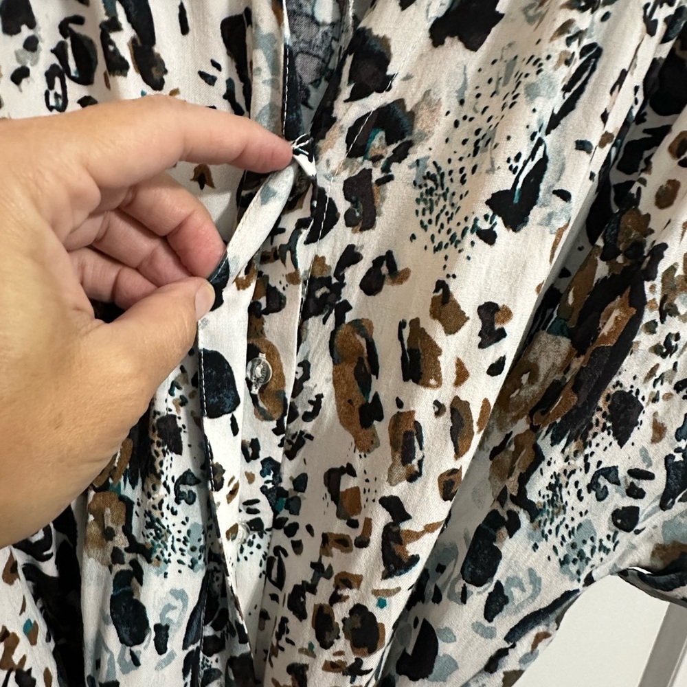 Patterned shirtdress - Picture 4 of 5